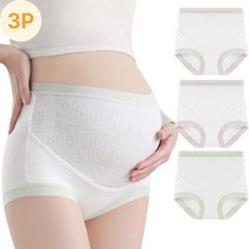 메이세컨드 심리스 코튼 임산부 팬티 3P