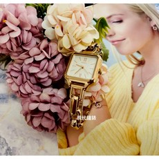 FOSSIL Colleen 玫瑰金鏈帶女錶 BQ5009 25mm 方形錶盤 時尚腕錶