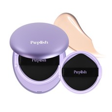 퍼플리쉬 소프트 토닝 쿠션 세트(본품+리필), 01 포세린 본품 + 리필 SET, 1개
