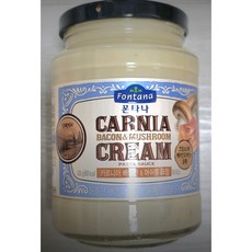 폰타나 카르니아 베이컨 앤 머쉬룸 크림 파스타 소스, 430g, 10개