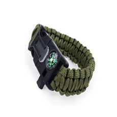 더샵이지 등산 캠핑 팔찌 등산팔찌, 국방색
