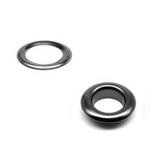 12mm 공기 구멍 벨트 6mm 리벳 가죽 가방 3mm 8mm 5mm 100 10mm 그로멧 5mm 신발 와셔 4mm 세트, inner diameter 10mm, gun black