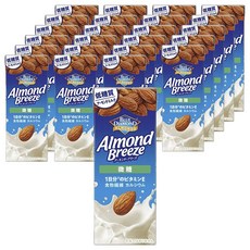 BLUE DIAMOND 藍鑽 Almond Breeze杏仁奶 微糖口味, 24入, 200ml