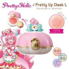 Pretty Holic Pretty Up Cheek 兒童彩妝腮紅, 1個, 花朵 粉橘