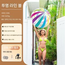 대형 축구공 농구공 야유회 행사 1M 대회 1m 운동회 탱탱볼 초대형, 1개, 7. 0.8m 라인볼 전기 펌프