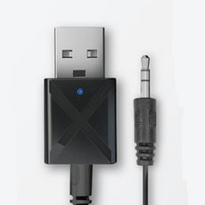 HANLIN USB2M 藍牙5.0雙模USB接收發射器 愛肯科技, 1個, 全新一組