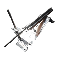 定角磨刀器 剪刀 銼刀 扁鑽組 附贈四條磨刀石 (120目/320目/600目/1500目), 金屬, 1個