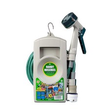 台灣出貨 家用水槍 沖洗車輛 澆灌花木 噴水槍 澆菜水管 4檔模式 灑水套裝 安裝簡單 花園養護澆水管, 1個, 简约款水枪 10M水管