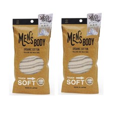 요코즈나 오가닉 바디 샤워타올 유기농, 2개, 1개입, 오가닉 코튼
