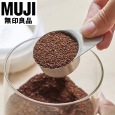 무인양품 무지 스텐 티 커피 원두 계량 스쿱, 1개