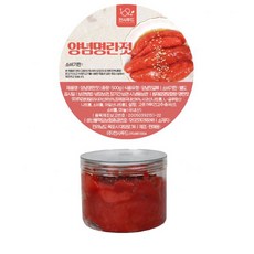 저염 명란젓 백명란 양념 못난이 파지 선동 백명란젓 500g, 저염 명란젓 백명란 양념 못난이 파지 선동 백명란젓 5
