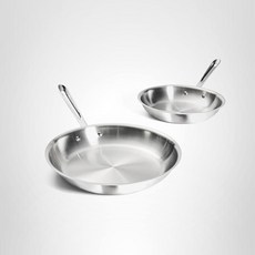 올클래드 4108201S 키친 헬퍼 프라이 소스 팬 8인치 및 1쿼트 스틸, 1 Stainless Steel, 5 10 inch Fry Pan