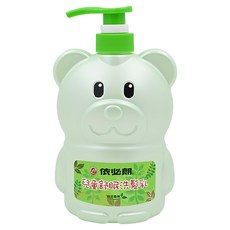 依必朗 兒童舒眠洗髮乳 小熊造型瓶身 添加薰衣草精油 溫和洗淨呵護頭皮, 700ml, 1瓶