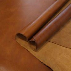 SycaMore 植物染牛皮 C-1120825 植鞣革 一才錦, 準棕色