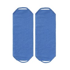 믹스어블 고급 대나무 때타월, 블루, 1개입, 2개