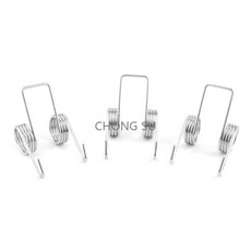 이중 토션 스프링 밴 도어 힌지 훅 잠금 트럭 윈드, 02 5pcs, 01 1x12x11.5mm