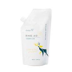 DEEPURE淨森林 洗碗機專用環保光潔劑 500ml，深層清潔、環保無毒、餐具光亮，適用各品牌洗碗機, 1個