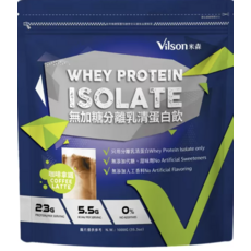 Vilson 米森 分離乳清蛋白 咖啡拿鐵 高蛋白 無加糖 無人工添加, 1000g, 1個