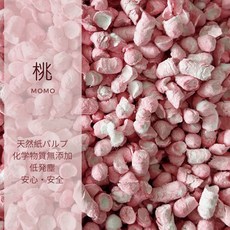 倉鼠紙粒 墊料, 1個, 桃