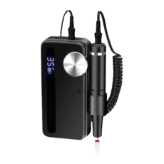 電動美甲打磨機 行動充電款, 1個, 靜謐黑