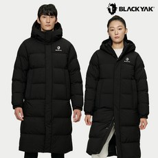 블랙야크 남녀공용 맥스벤치 다운자켓 덕다운 롱패딩 빅사이즈 겨울 파카 1BYPAWU901