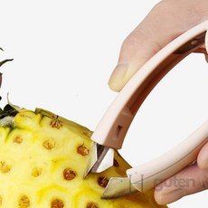 더휴즈 파인애플 껍질 제거기 집게 감자싹제거기 딸기꼭지핀셋, 1개