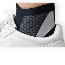 브레이스엠 고탄력 초슬림 발목 보호대 / 블랙, 2개