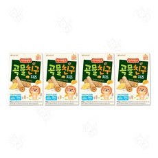아이배냇 산양유아식 [아이배냇] 곡물친구 4종세트, 치즈 4개, 40g, 4개
