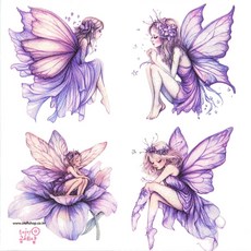 보라요정 냅킨, 20개, 1세트, 혼합색상