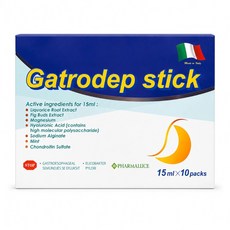 Gatrodep Stick 顧衛凝膠 15ml x 10包 義大利製 日常保養, 1個, 顧衛凝膠10包入