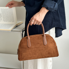 컬러인베리 스웨이드 데일리 토트백