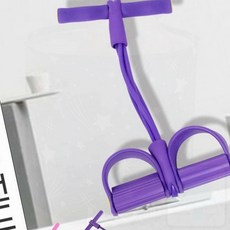 홈트밴드 전신로잉 로잉머신 홈스트레칭 튜빙 운동밴드, 상세페이지 참조, GFarm  No.02 전신로잉밴드 퍼플