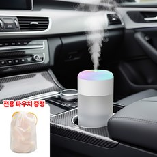아네드 차량용 미니 휴대용 분무량 가습기+전용파우치 증정, PureWhite