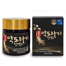 고형분 70% 이상 본초 토종3년근 국산100% 도라지청 약도라지 진액고, 2개, 100g
