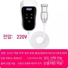 주방초음파세척기 가정용 음파 농약제거 소독 야채 220V 과일 다용도 농약 식기 세정기 세척, C. 70-100W 옵션모드