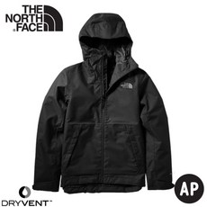 The North Face 男 DV防水外套《黑》
