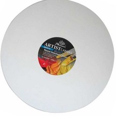 원형 면천 캔버스 30X30 미술캔버스 아크릴 유화캔버스