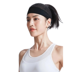 1+1 다무다무 땀 흡수 잘되는 스포츠 헤어밴드, 라이트블루+코랄핑크, 1세트