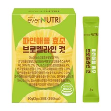 에버뉴트리 고역가 파인애플 효소 브로멜라인 소화효소, 90g, 1개