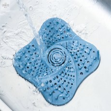 일꾼몰 실리콘 배수구캡 씽크대덮개, 블랙