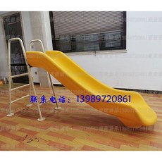 야외 미끄럼틀 플라스틱 1.95m 식당 놀이터 스텐 뒷마당 공원 펜션 기타 조형물 나선형, C. 직선 길이1.95높이0.9, 1개