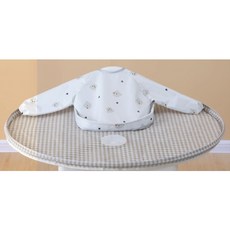 防水圍兜 防髒餐墊 兒童高腳餐椅圍盤 學習吃飯圍裙 嬰兒餐椅墊, 1個