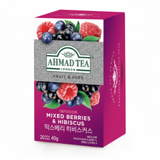 아마드티 로즈힙 히비스커스 & 체리 20입 1개, 20개입