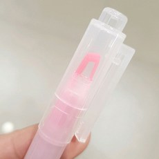 무인양품 창문식 형광펜 하이라이터, 옐로우, 1개