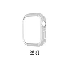 犀牛盾 CrashGuard NX Apple Watch 防摔邊框殼, 透明,49mm, 1個