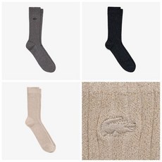 라코스테 LACOSTE (여성 25FW 여성 루텍스 중목 양말 RA113E-55N 3컬러 택1 485090