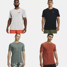 언더아머 (1376781) 남성 UA 러쉬 심리스 기능성 운동 헬스 반팔티 376312