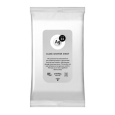 Ag DEO24 클리어 샤워시트 무향 10장입 111675, 단품