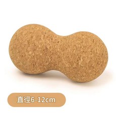 高密度軟木筋膜球, 6 - 12cm, 1個