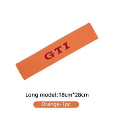 핫 포트폴리오 가죽 카시트 벨트 어깨 보호 패딩 골프 티구안 파사, 1개, 8. Long-orange-1PCS